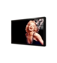 Marilyn Monroe Çerçeveli Cam Tablo