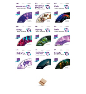 Palme 10. Sınıf 2027 Maarif Tüm Branşlar 9lu Set Soru Bankası + Telefon Standı