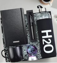 Kişiye Özel Defter & Kalem & Matara & Kupa & Küre Hediye Seti