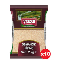 Yazar Osmancık Pirinç 2 Kg x 10 Paket
