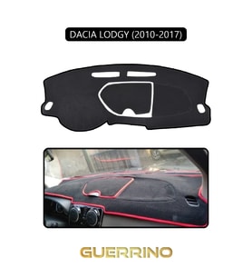 DACIA LODGY 2010-2017TORPİDO KORUMA HALISI SİYAH KENAR
