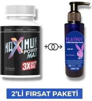 Maximum Power Erkeklere Özel 30lu Muzice Libdo Arttrc 125 ml