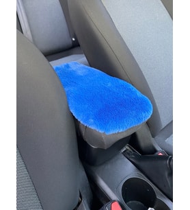 Yumuşak Peluş Kol Dayama Kolçak Minderi Mavi