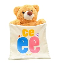 Pandamkee Ce-Ee Konuşan ve Ses Taklit Eden Ayıcık (Kahverengi)