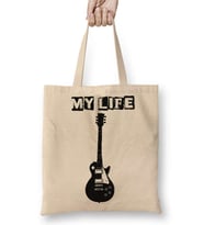 My Life Müzik Bez Çanta Uzun Saplı