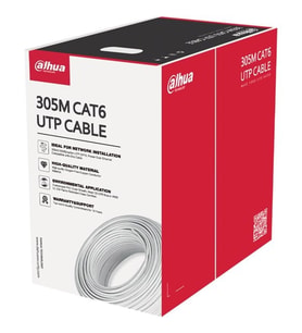 DAHUA 305metre PFM920I-6UN-C Cat6 Beyaz UTP Data Kablosu