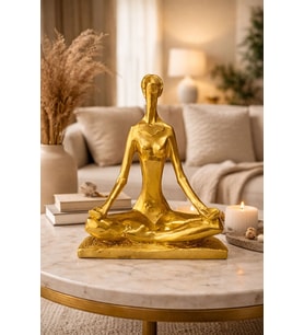 İskandinav Tarzı Meditasyon Yoga Soyut Bohem Biblo Hediyelik Dekoratif