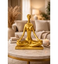 İskandinav Tarzı Meditasyon Yoga Soyut Bohem Biblo Hediyelik Dekoratif