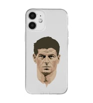 Iphone 12 Uyumlu Steven Gerrard Tasarımlı Şeffaf Telefon Kılıfı
