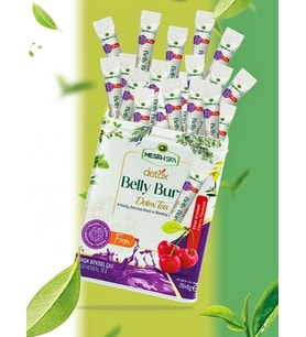 Belly Burn Kiraz Aromalı Detox Tea Detoks Çayı 20li 8g