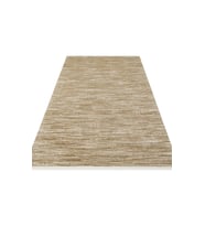 Makine Kaymaz Yıkanabilir Vizon Eskitme Triko Salon Mutfak Halısı Koridor Halısı Yolluk 19 BEIGE XW