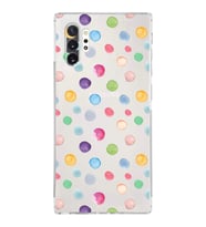 PrintiFy Samsung Galaxy Note 10 Plus ile Uyumlu Water Color 6  Kamera Korumalı Şeffaf  Kılıf