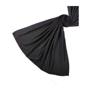 Işıl İpek Pamuk Kraş Düz Renk Şal 75x190 cm (Acı Kahve)