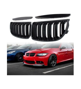 Bmw 3.seri E90 2005-2009 Uyumlu Plastik M3 Panjur-Böbrek