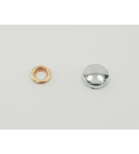 VİDA TAPASI KROM 10'LU 15MM