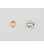 VİDA TAPASI KROM 10'LU 15MM