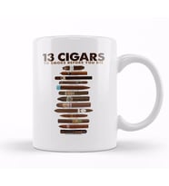 Cigars To Smoke Before You Die Kupa Bardak Porselen