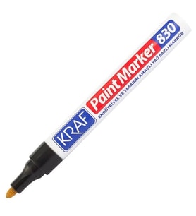 KRAF 830 PAINT MARKER KALEM SİYAH