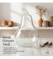 Doğanın Tatlı Dokunuşu: Armut Model Fanus ile Kendi Dünyanı Yarat!