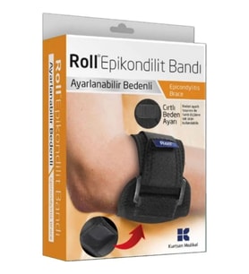Roll Epikondilit Bandajı Tenisçi Dirsek Bandı Epicondilitis Dirsekliği