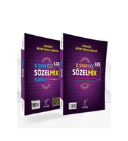 Karekök Yayınları Yeni Müf. Karekök Yayınları 8.Sınıf LGS Sayısal-Sözel MİX Yeni Nesil Sorular Seti (Çok Renkli)