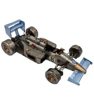 Dekoratif McLaren Formula 1 Metal Nostaljik Yarış Arabası - Hız Tutkunlarına Hediye