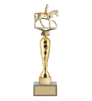 ODAK KUPA - Figürlü Kupalar - At / Binici Figürlü Kupalar FG-027 C - 39 cm