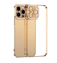 ALLY Fashion Series iPhone 12 Pro Max Kılıf Renkli Kenar Lazer Çerçeveli Silikon - SSSSSS8473-1