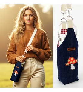 Woodycord El Yapımı U Model Mantar Termos Kılıfı  iceflow 0,89 (Çok Renkli)