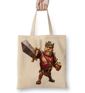 Clash of clans Rei Barbaro Bez Çanta Uzun Saplı