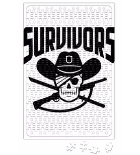 The Walking Dead Survivors Puzzle 240 Parça Yapboz
