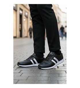 Kinetix REEDS PU 5PR Erkek Sneaker SİYAH