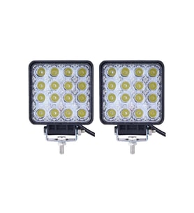 2 Adet 16 Ledli Off Road Sis Farı Çalışma Lambası 12 Volt