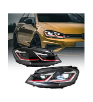 Volksvagen Golf 7.5 2017-2018-2019-2020 Kırmızı J Ön Far