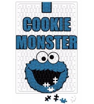 Cookie Monster Workout Kurabiye Canavarı Puzzle