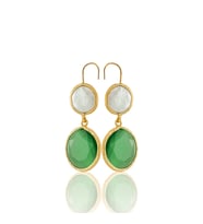 Kadir Jewellery 22 Ayar Altın Kaplama Kadın İnci Küpe -El İşçiliği Ve Hipoalerjenik Küpe