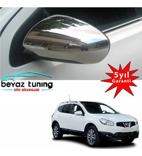 Nissan Qashqai Ayna Kapağı Kromu Nikelaj 2009-2014