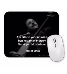 Neşet Ertaş Söz  04 Mouse Pad