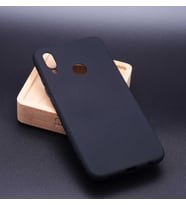 Huawei P20 Lite Uyumlu Kılıf Zore Premier Silikon Kapak (Gold)