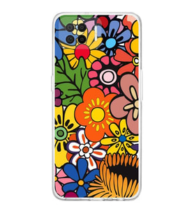 PrintiFy Oppo A73 ile Uyumlu Retro Color 2  Kamera Korumalı Şeffaf  Kılıf