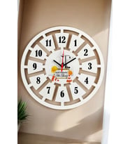İnşaat Mühendisi Duvar Saati 40cm 003 (Beyaz)