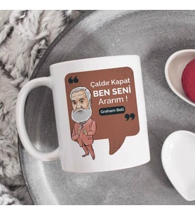 Graham Bell Esprili Kahve Kupası