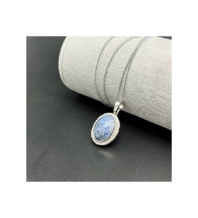 Lapis Doğal Taş Kolye (Kararmama Garantili)