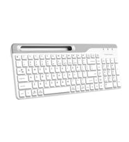 A4 Tech Fbk25 Beyaz Bluetooth+2.4G Nano Fn Multimedya Klavye