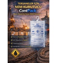Contpack Askılı Nem Alıcı Rutubet Engelleyici Konteyner Kurutucu Terleme Önleyici 2 Adet 760 Gr