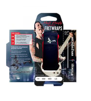 Gruv Gear FW1-MKH-SM FretWrap Matthew Kiichi Heafy Signature (Small) İmza Serisi, 4 Telli Bas ve 6 Telli Elektro Gitar Uyumlu, Susturucu