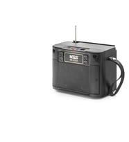 Bluetooth Fm Radyo Tws Usb Tf Aux Solar Şarjli Taşinabilir Kamp Hoparlör - Si̇yah NS522S