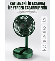 Katlanabilir Usb Şarjlı Masaüstü Soğutucu Mini Fan Telefon Tutucu Yeni Nesil