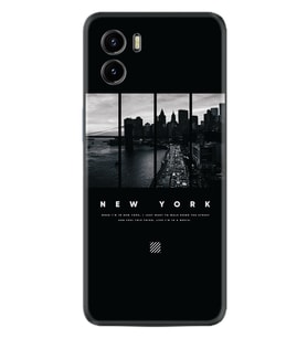 Vivo Y15S Y32 Y33S Y51 Y53S Kılıf Desemli Silikon New York 1612