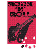Rock Roll Müzik Puzzle 240 Parça Yapboz